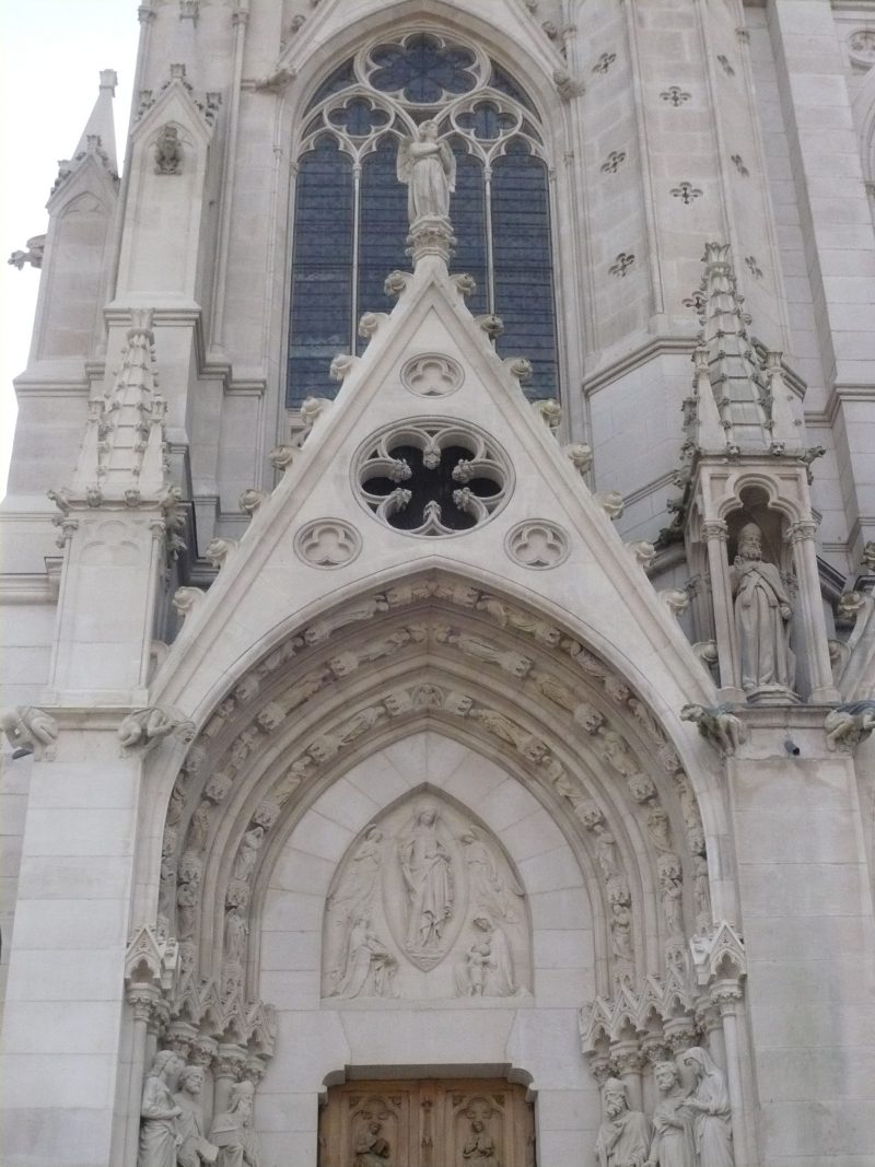 Agence Caillault ACMH – Eglise Saint Epvre – Nancy – Détail de la façade nord restaurée 2
