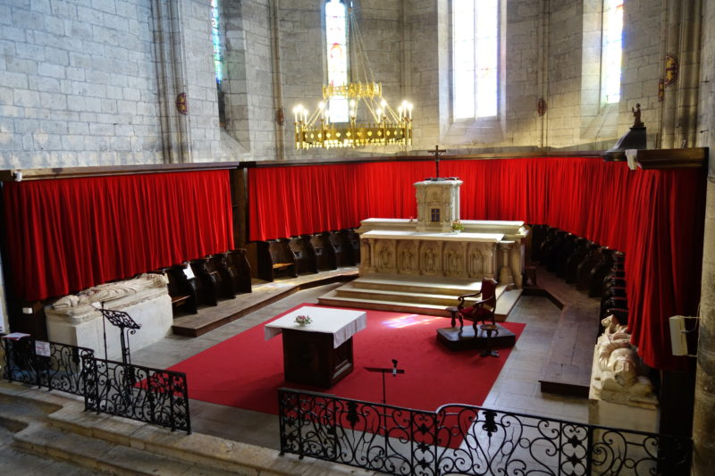 Agence Caillault ACMH – Collégiale Saint-Martin – Montpezat-de-Quercy – Vue du choeur après restauration (2)