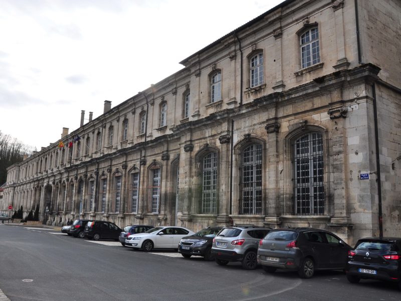 Agence Caillault ACMH – Abbaye de Saint-Mihiel – Façade orientale du grand logis avant restauration