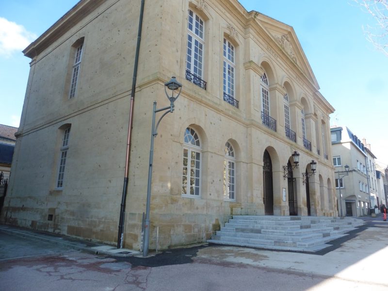 Agence Caillault ACMH – Ancien hôtel de ville – Longwy –  Façades sud et est après restauration