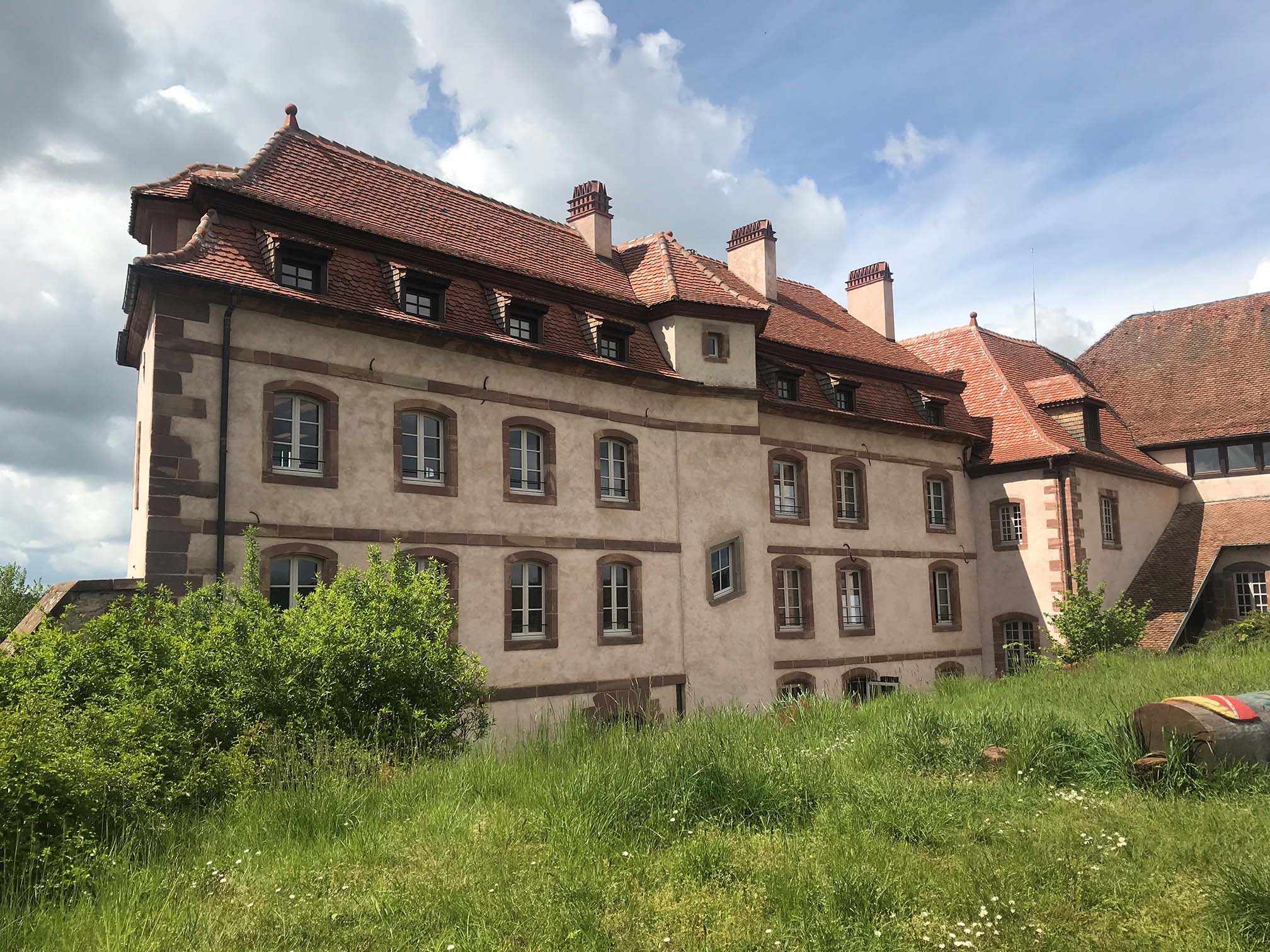 Agence Caillault ACMH – LA-PETITE-PIERRE – Château de Lützelstein – Façade nord après la restauration