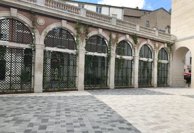 Porte saint-nicolas, cour intérieure, Etat après travaux (2)