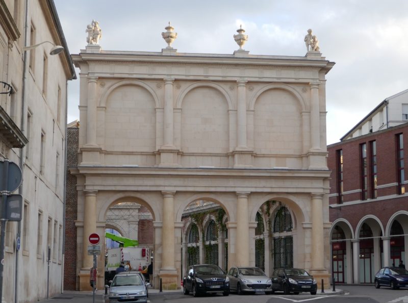 porte Saint-Nicolas-Façade Ville,état après travaux