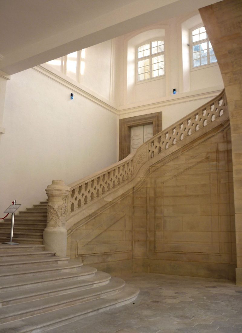 Agence Caillault ACMH – Palais ducal – Luneville – Escalier d’Honneur restauré