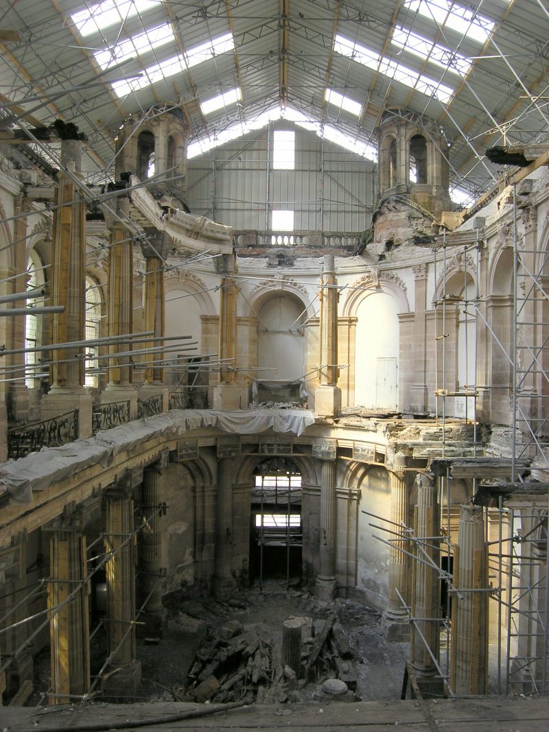 Agence Caillault ACMH – Palais ducal – Luneville – Vue de la Chapelle avant restauration