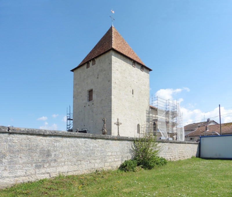 Agence Caillault ACMH – VERTUZEY – Eglise Saint-Gorgon – en cours de restauration – avril 2015