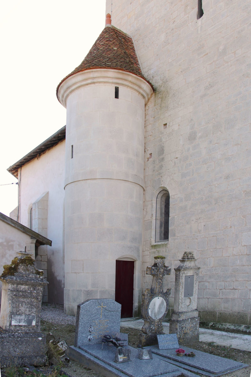 Agence Caillault ACMH – VERTUZEY – Eglise Saint-Gorgon – Tourelle après restauration