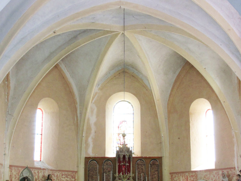 Agence Caillault ACMH – VERTUZEY – Eglise Saint-Gorgon – Choeur avant restauration
